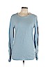 Sundance 100% Cotton Blue Long Sleeve Top Size L - photo 1