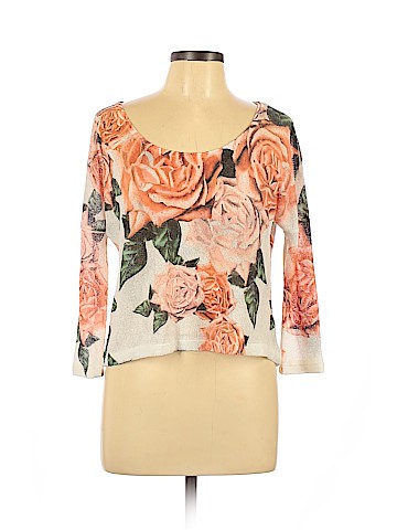 Charlotte Russe Long Sleeve Top (view 1)