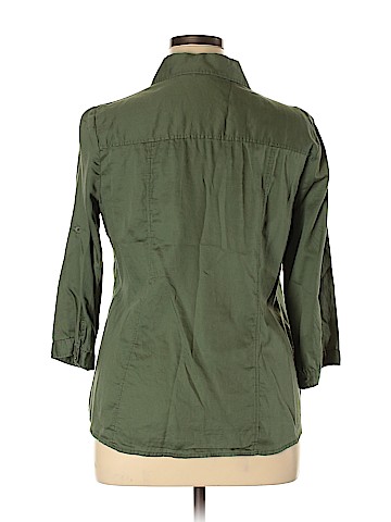 a.n.a. A New Approach Long Sleeve Button-Down Shirt (view 2)