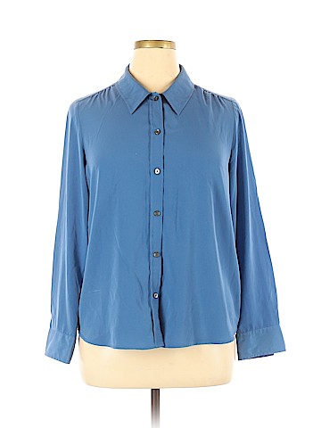 212 Collection Long Sleeve Button-Down Shirt (view 1)