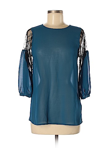 Topshop 3/4 Sleeve Blouse (view 1)