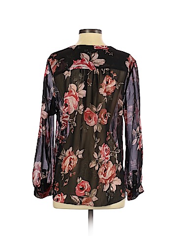 Joie Long Sleeve Silk Top (view 2)