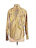 Linda Allard Ellen Tracy 100% Silk Yellow Long Sleeve Button-Down Shirt Size 4 - photo 2