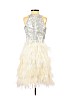 Milly 100% Polyamide White Cocktail Dress Size 2 - photo 2