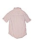 Morgan & Milo 100% Cotton Checkered-gingham Gray Short Sleeve Button-Down Shirt Size 8 - photo 2