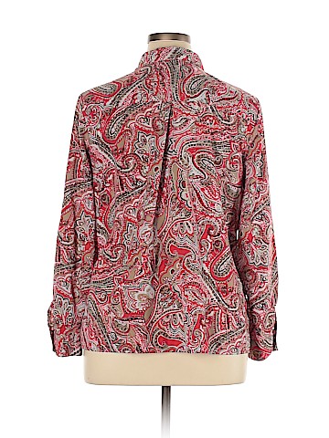 Notations Long Sleeve Button-Down Shirt (view 2)