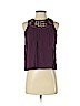 Charlotte Russe 100% Rayon Purple Sleeveless Blouse Size S - photo 1