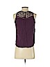 Charlotte Russe 100% Rayon Purple Sleeveless Blouse Size S - photo 2