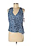Per Se By Carlisle Blue Sleeveless Blouse Size 6 - photo 1