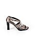 Brighton 100% Leather Gray Heels Size 10 - photo 1