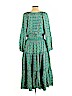 Matilda Jane 100% Rayon Teal Casual Dress Size L - photo 2