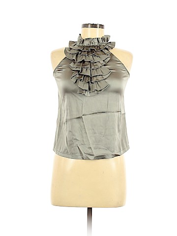 Emporio Armani Sleeveless Silk Top (view 1)