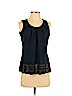 Banana Republic Factory Store 100% Polyester Blue Sleeveless Blouse Size S (petite) - photo 1