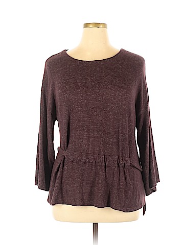 Bobeau Long Sleeve Top (view 1)
