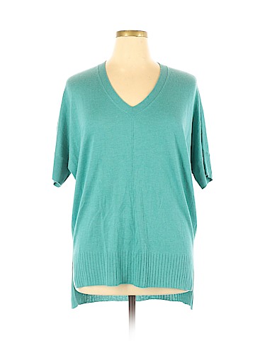 Nordstrom Signature Silk Pullover Sweater (view 1)