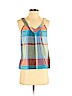 HD in Paris Blue Sleeveless Blouse Size 4 (petite) - photo 1