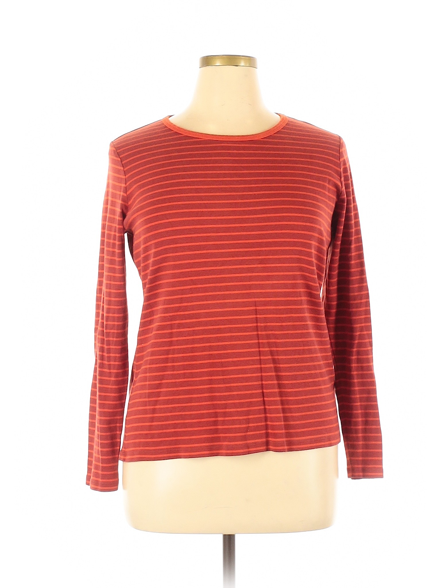 Lands' End Women Red Long Sleeve T-Shirt XL | eBay