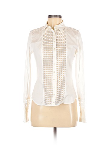 Anne Fontaine Long Sleeve Button-Down Shirt (view 1)