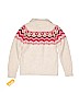 OshKosh B'gosh Chevron-herringbone Ivory Cardigan Size 12 - photo 2