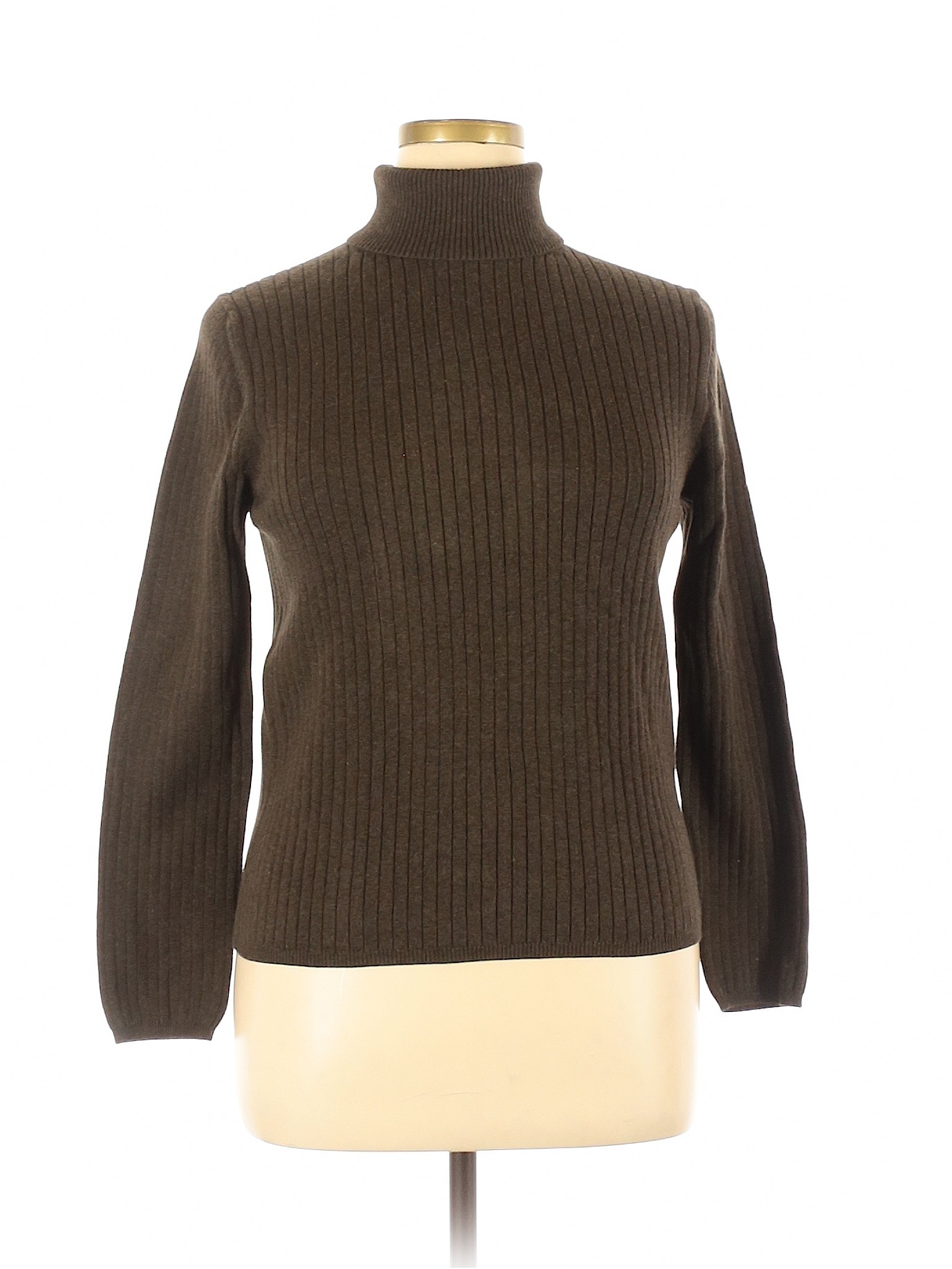 Talbots Women Brown Turtleneck Sweater XL | eBay