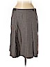 Les Copains Gray Wool Skirt Size EU (IT) 44 / US 8 - photo 1
