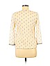 Lucky Brand 100% Cotton Ivory Long Sleeve Blouse Size S - photo 2