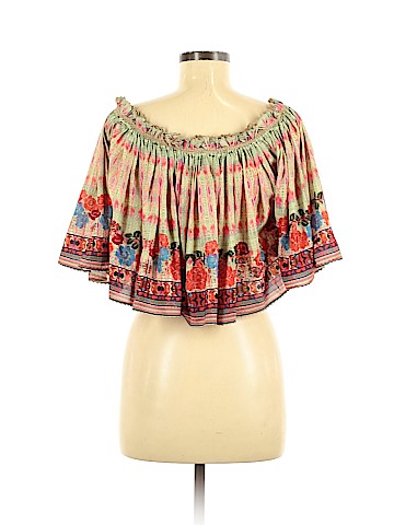 Bhanuni by Jyoti Short Sleeve Blouse (view 2)