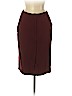 Margon 100% Wool Burgundy Wool Skirt Size EU (IT) 42 / US 6 - photo 1