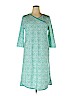 Garnet Hill 100% Cotton Teal Casual Dress Size XL - photo 1