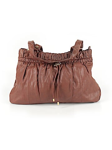 Badgley Mischka Leather Satchel (view 1)