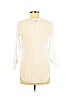 David Lawrence 100% Cotton White Long Sleeve Blouse Size 8 - photo 2