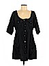 Foley + Corinna 100% Cotton Black Casual Dress Size M - photo 1