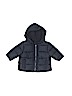Old Navy 100% Polyester Solid Blue Jacket Size 0-3 mo - photo 1