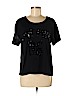 Victoria's Secret Pink Black Short Sleeve T-Shirt Size M - photo 1