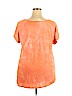 Lucky Brand Pink Short Sleeve T-Shirt Size 2X - photo 2