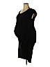 Motherhood Black Casual Dress Size 1X - photo 1