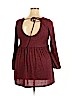 Wapi Burgundy Long Sleeve Top Size 2X - photo 2