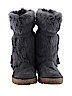 Bearpaw 100% Leather Gray Boots Size 11 - photo 2