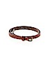 Unbranded 100% Leather Solid Brown Leather Belt Size S - photo 1