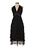 Laundry by Shelli Segal 100% Silk Black Casual Dress Size 4 - photo 1