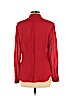 Burberry Red Long Sleeve Silk Top Size 12 - photo 2
