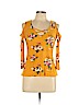 rue21 Yellow 3/4 Sleeve Top Size M - photo 1