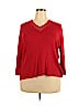 Sag Harbor Red Pullover Sweater Size 2X - photo 1