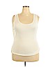 Bench 100% Viscose White Tank Top Size XL - photo 1