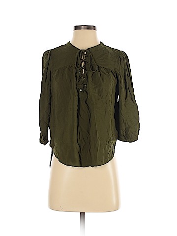 No Boundaries 3/4 Sleeve Blouse (view 1)