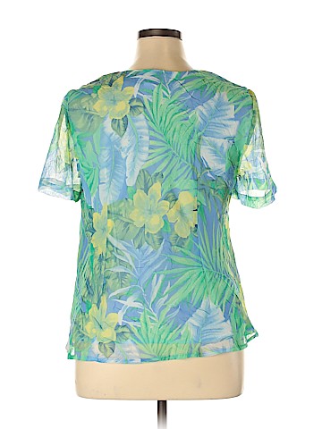 Draper's & Damon's Short Sleeve Blouse (view 2)