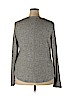 Old Navy Gray Long Sleeve Top Size XXL - photo 2