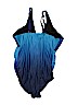 Unbranded Blue One Piece Swimsuit Size XXXXL - photo 2