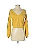 Free People 100% Cotton Yellow Sweatshirt Size XS - photo 1