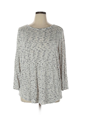 Ann Taylor LOFT 3/4 Sleeve Top (view 1)